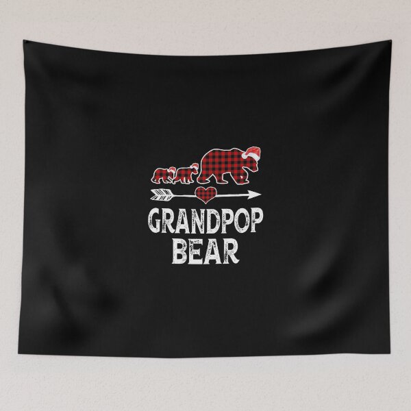 Item preview, Grandpop Bear Christmas Pajama Red Plaid Buffalo Family Gift designed and sold by kandelal.