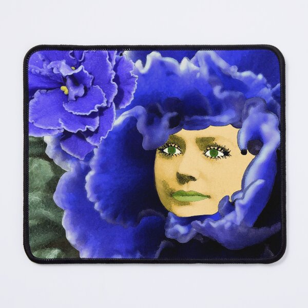Item preview, Violet Lady Flower of Modesty and Watchfulness designed and sold by Loveday Funck.
