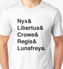 Kingsglaive Cast Unisex T-Shirt