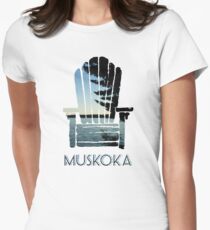 Muskoka Chair Women's Fitted T-Shirt