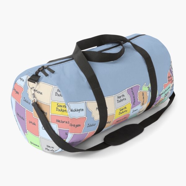 Item preview, United States Map, Hand drawn with state names, US map designed and sold by mashmosh.