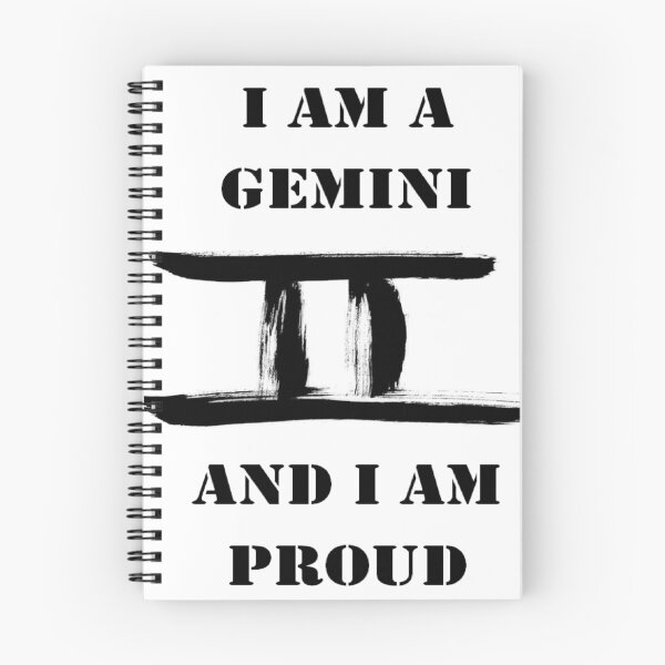 Item preview, I am a Gemini... And I am PROUD!!! designed and sold by wolfkami4779.