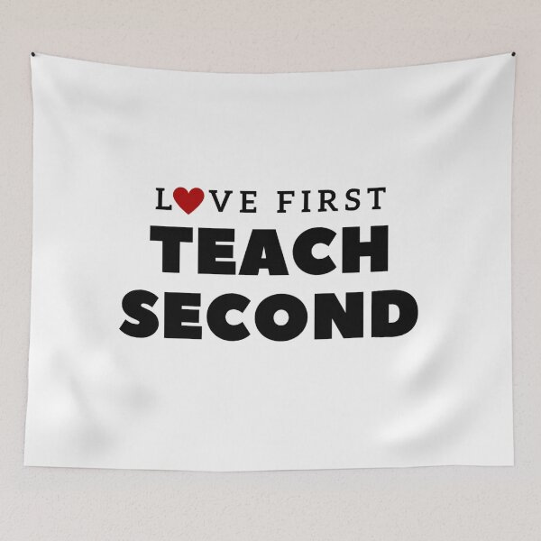 Item preview, Love First Teach Second - Teacher's Day Special designed and sold by ReVamp  Store.