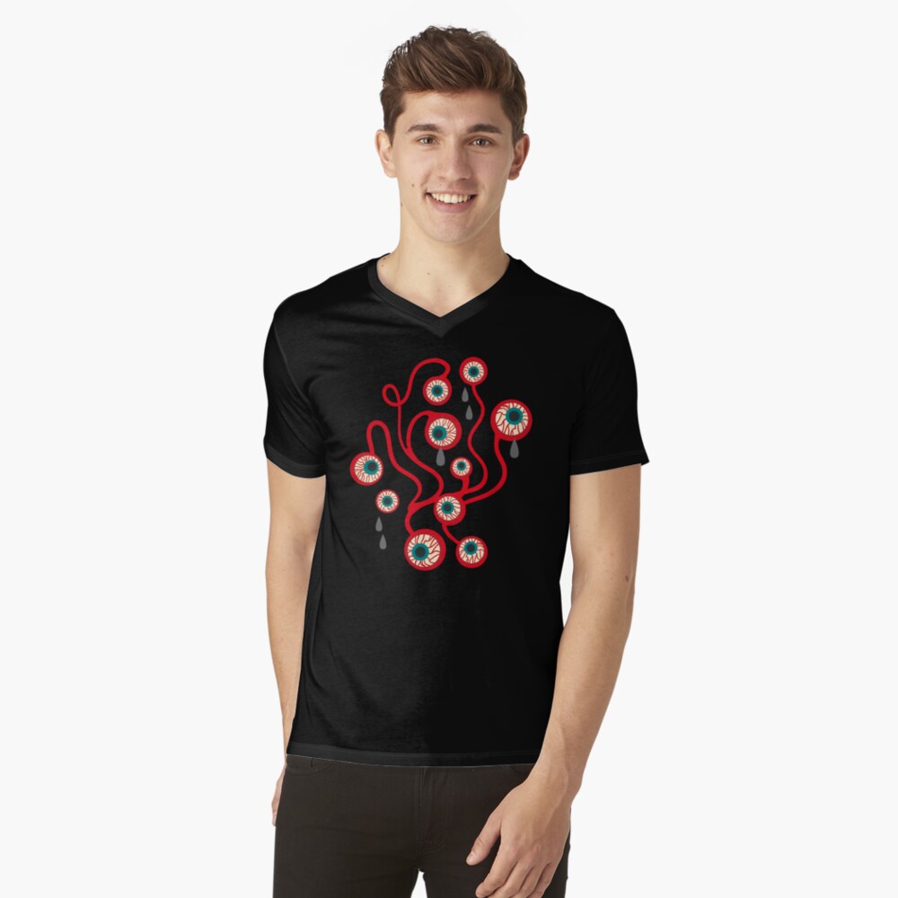 Item preview, V-Neck T-Shirt designed and sold by unblink.
