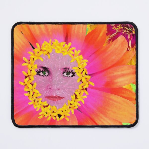 Item preview, Zinnia Lady Flower of Thoughts of Absent Friends designed and sold by Loveday Funck.