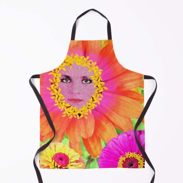 Item preview, Zinnia Lady Flower of Thoughts of Absent Friends designed and sold by Loveday Funck.