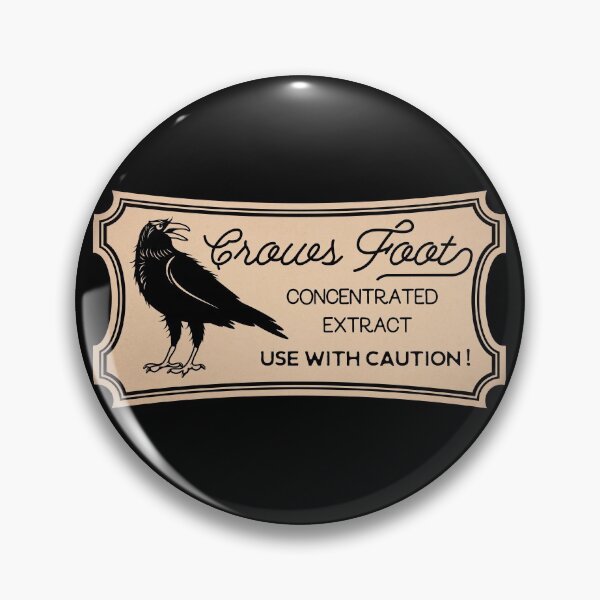 Item preview, Crows Foot Potion Vintage Label designed and sold by KrisSidDesigns.