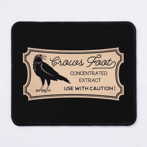 Item preview, Crows Foot Potion Vintage Label designed and sold by KrisSidDesigns.