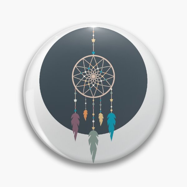 Item preview, Colorful illustration of Indian Dream Catcher. Flat boho style. American Indians amulet . designed and sold by KsuWonder.
