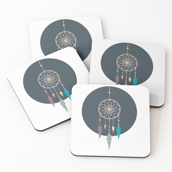 Item preview, Colorful illustration of Indian Dream Catcher. Flat boho style. American Indians amulet . designed and sold by KsuWonder.
