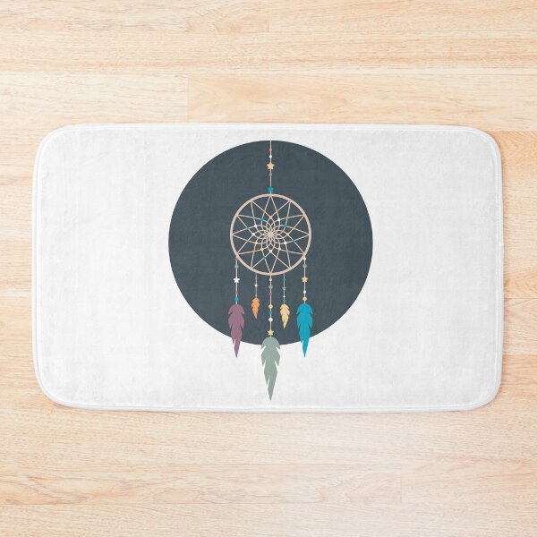 Item preview, Colorful illustration of Indian Dream Catcher. Flat boho style. American Indians amulet . designed and sold by KsuWonder.