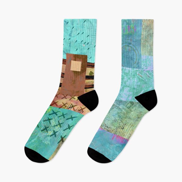 Item preview, Textured Geometric Abstract Collage designed and sold by NancyMerkle.
