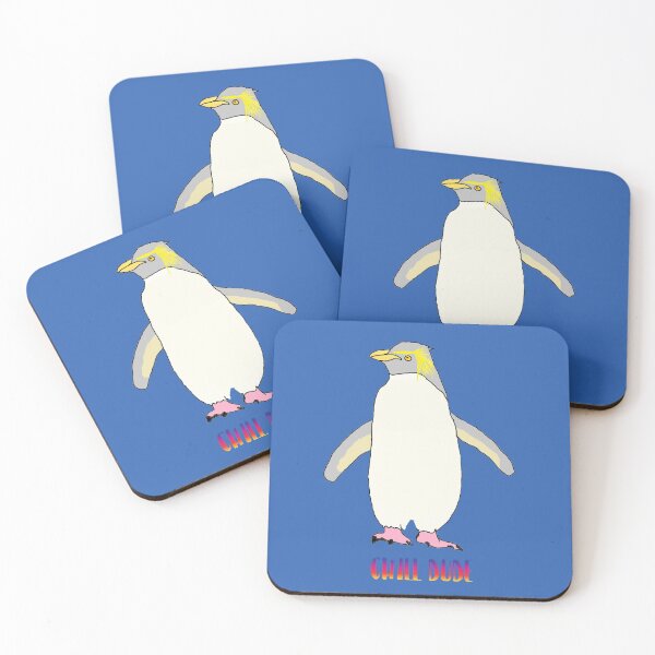 Item preview, Rockhopper Penguin Chill Dude designed and sold by RevolutionInPaint.