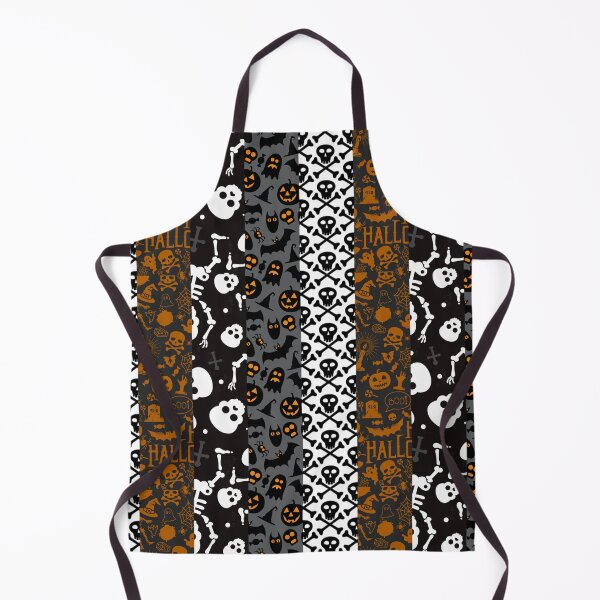 Item preview, Halloween Lines Motifs Vintage Pattern Motif Mummy Pirate Ghost Trick Or Treat Skeleton Calavera Skulls Gift Idea designed and sold by catchyology.