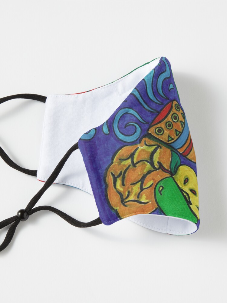 Alternate view of L'Shana Tova Happy Rosh Hashanah Greeting Card Mask