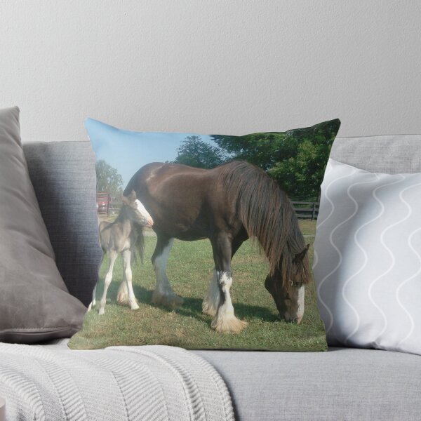 Item preview, A Mother & Baby Clydesdale designed and sold by Brenroco.
