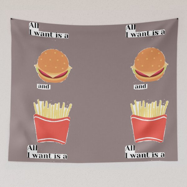 Item preview, Foodies fries pattern sticker. designed and sold by cyndiandrooster.