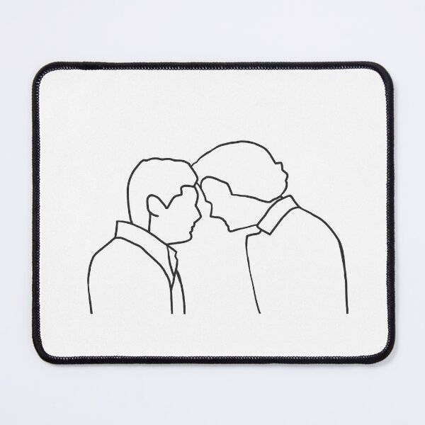 Item preview, sam and dean minimalist , dean death barn scene forehead touch, supernatural finale designed and sold by LannisterOnMars.