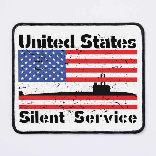 Item preview, US Silent Service Submarine Distressed Flag designed and sold by MadMando.