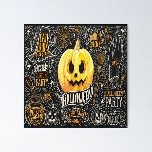 Item preview, Halloween party night funny spooky pumpkin costume designed and sold by funnyhalloween.