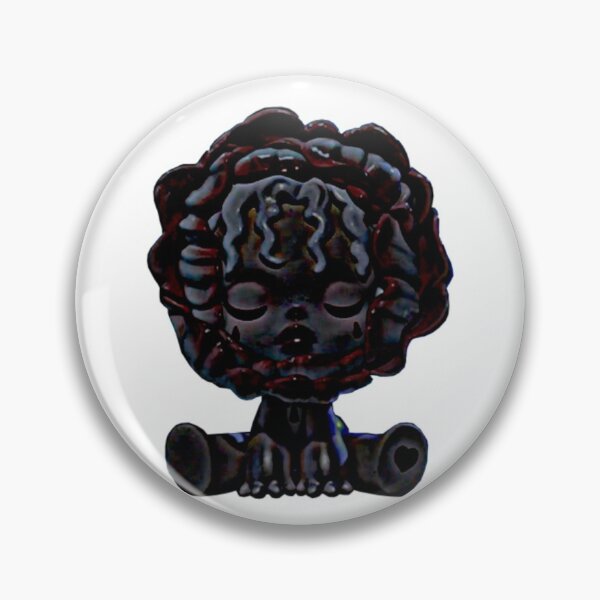 Artikelvorschau, Schöne kleine Puppe mit Tränen aus Locken und Blütenblättern entworfen und verkauft von chicsignzodiac.