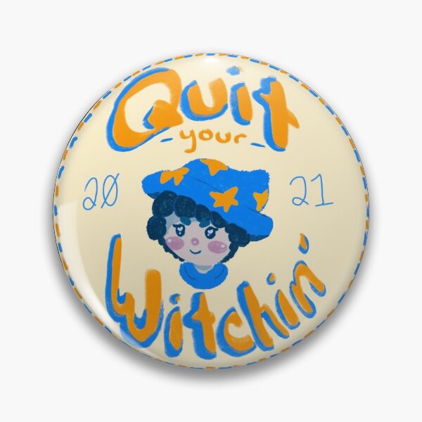 Item preview, Quit Witchin’ designed and sold by kiwis-klothes.