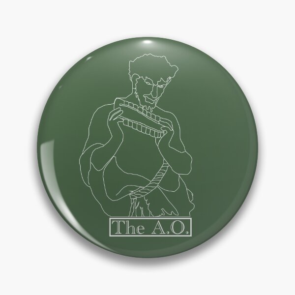 Item preview, The American Observer Logo White designed and sold by TheAO-RB.