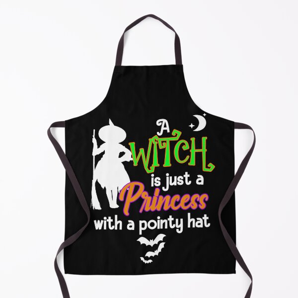 Item preview, A Witch is just a Princess with a pointy hat Funny Halloween designed and sold by Nzgiftsandmore.
