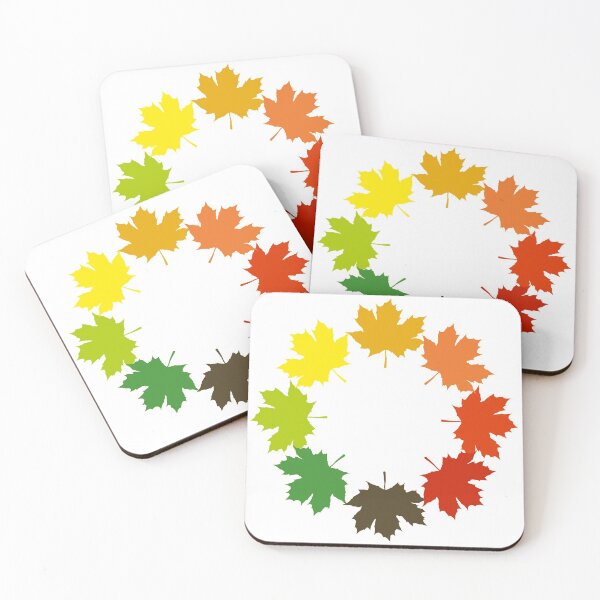 Item preview, Maple Leaf Color Circle designed and sold by AndromedaFIN.