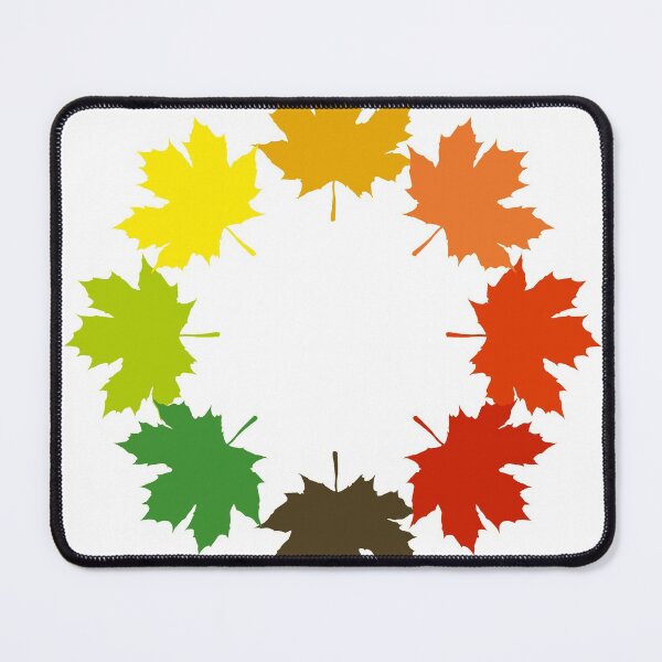 Item preview, Maple Leaf Color Circle designed and sold by AndromedaFIN.
