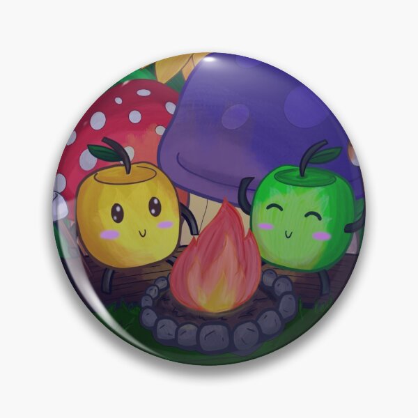 Item preview, Stardew Valley Fan Art | Fall Junimo Jar | Sunflower Mushrooms Campfire Camping | Gamer Gift | Gifts for Teen Girls | Gifts for Mom designed and sold by KarliMakesStuff.