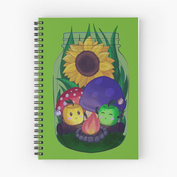 Item preview, Stardew Valley Fan Art | Fall Junimo Jar | Sunflower Mushrooms Campfire Camping | Gamer Gift | Gifts for Teen Girls | Gifts for Mom designed and sold by KarliMakesStuff.