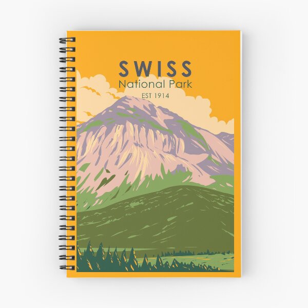 Artikelvorschau, Schweizer Nationalpark Schweiz Vintage entworfen und verkauft von KrisSidDesigns.