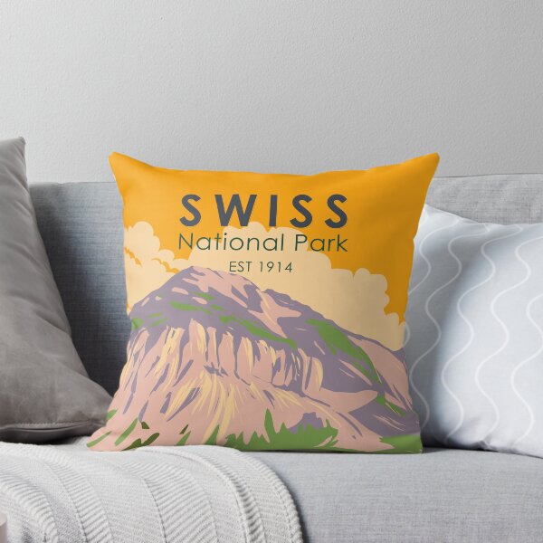 Artikelvorschau, Schweizer Nationalpark Schweiz Vintage entworfen und verkauft von KrisSidDesigns.