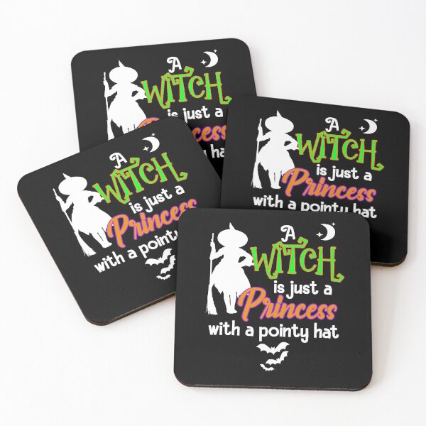 Item preview, A Witch is just a Princess with a pointy hat Funny Halloween designed and sold by Nzgiftsandmore.