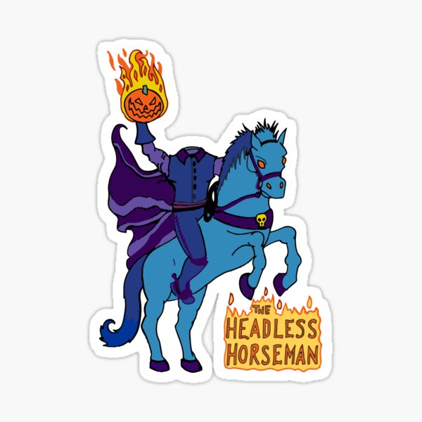 Headless Horseman Stickers | Redbubble