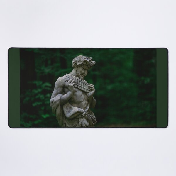 Pan's Side Eye Photograph Desk Mat