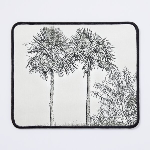 Item preview, Palm trees BW designed and sold by Greengardens36.
