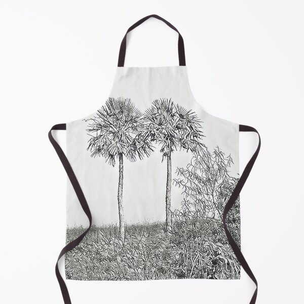 Item preview, Palm trees BW designed and sold by Greengardens36.