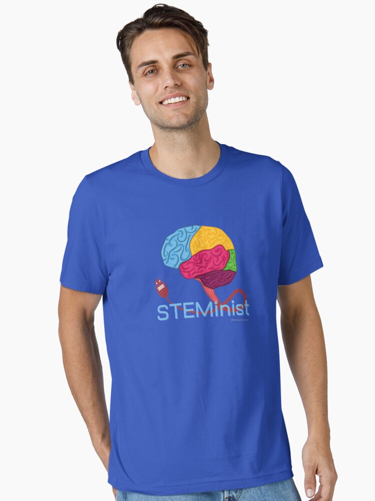 Thumbnail 2 of 7, Essential T-Shirt, STEMinist designed and sold by jarringscience.