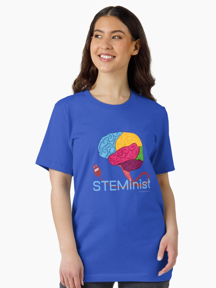 Thumbnail 1 of 7, Essential T-Shirt, STEMinist designed and sold by jarringscience.