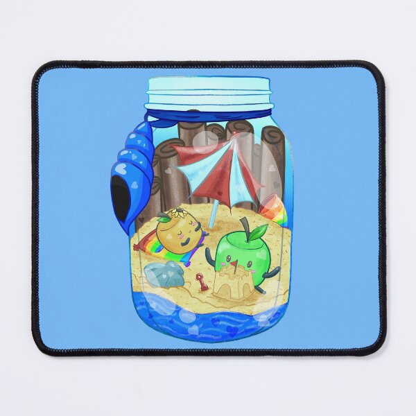 Item preview, Stardew Valley Fan Art | Summer Junimo Jar | Marriage Necklace | Seashells | Sandbox | Ocean Fun | Hand Drawn Gamer Art designed and sold by KarliMakesStuff.