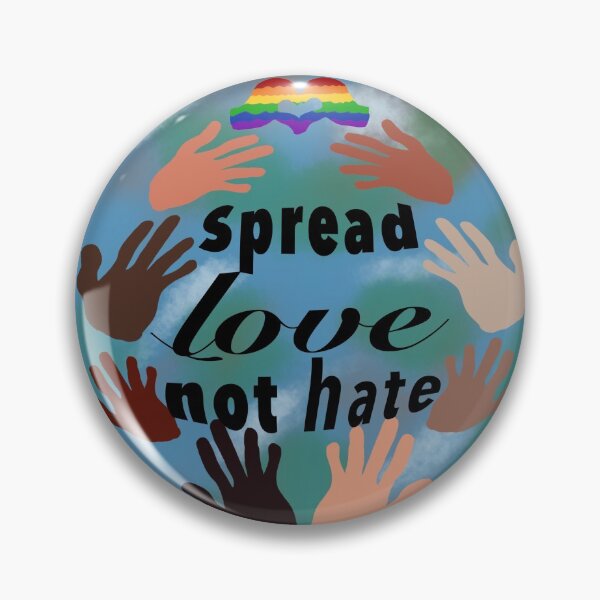 Item preview, Spread Love Not Hate designed and sold by MIZIdesigns.
