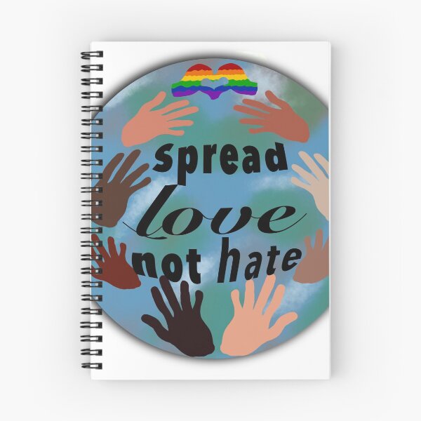 Item preview, Spread Love Not Hate designed and sold by MIZIdesigns.