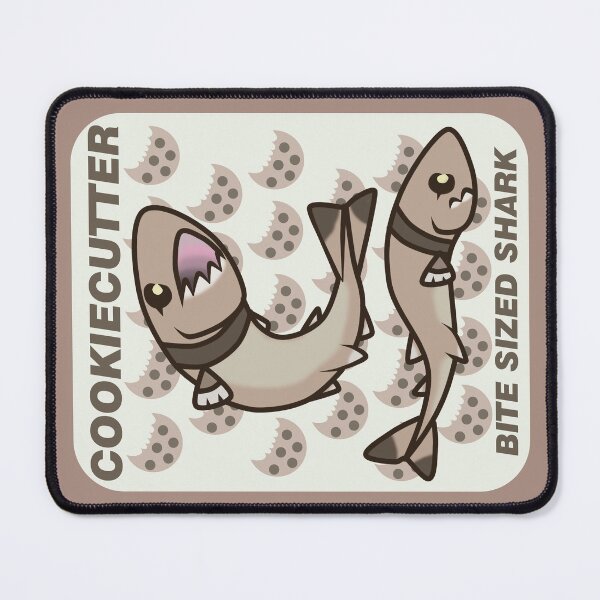 Item preview, cookiecutter shark designed and sold by IMPULSEimpact.