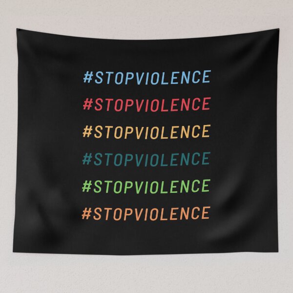 Item preview, Stop Violence Stopviolance hashtag designed and sold by IrinchiDE.
