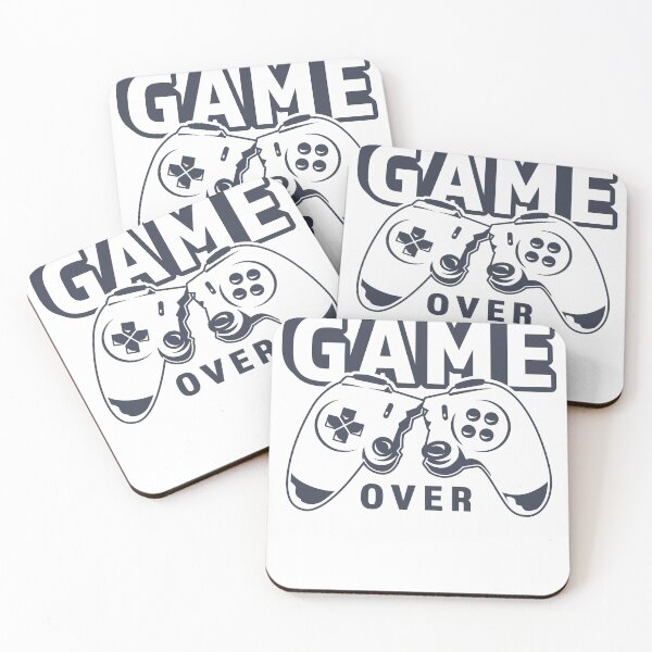 Item preview, Game Over Broken Joystick  designed and sold by CataRedBubble.