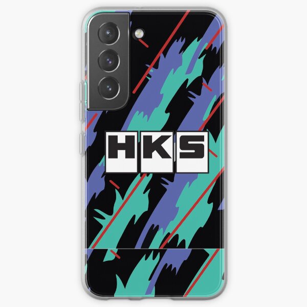 HKS Retro Muster Samsung Galaxy Flexible Hülle