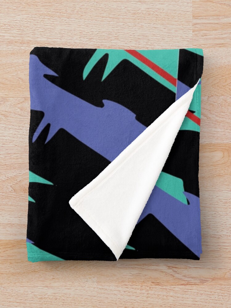 Alternate view of HKS Retro Pattern Throw Blanket