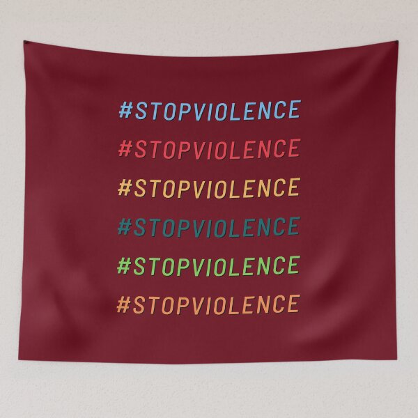 Item preview, Stop Violence Stopviolance hashtag designed and sold by IrinchiDE.